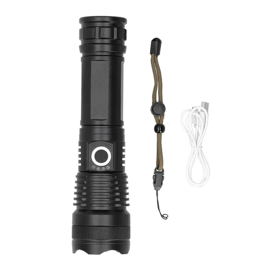 P50 FLASHLIGHT (26650 BATTERY) USB RECHARGEABLE - NeonSales {{ shop.shopifyCountryName }}