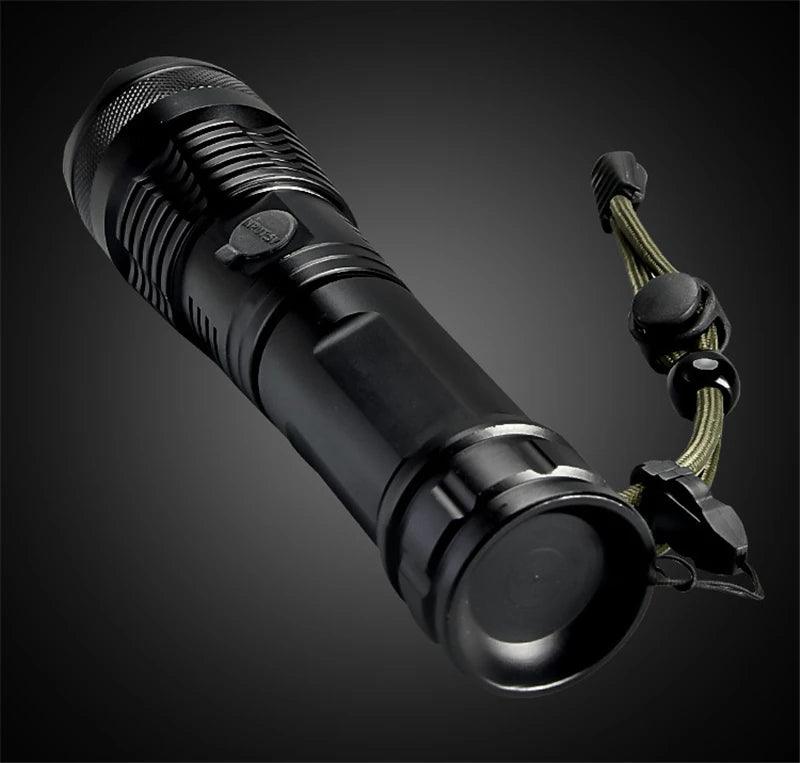 26650 usb flashlight rechargeable 1300 lumens P50 FLASHLIGHT (26650 BATTERY) USB RECHARGEABLE