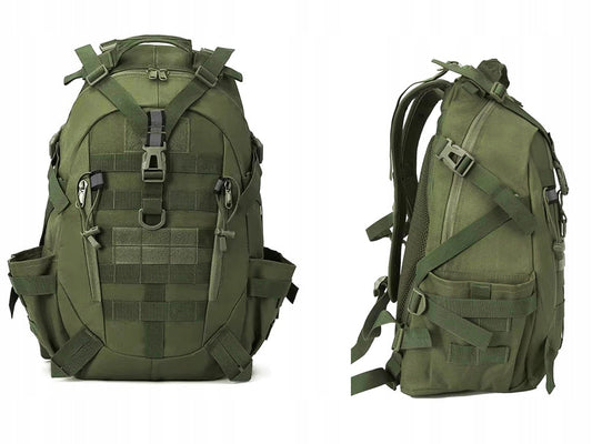 JB-26 olive drab tactical backpack front