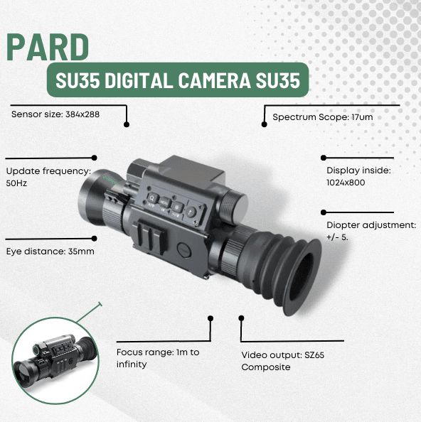 PARD SU35 DIGITAL CAMERA SU35 - NeonSales {{ shop.shopifyCountryName }}