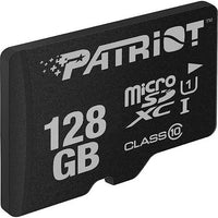 Patriot LX Series 128GB microSDXC Class 10 PSF128GMDC10 angled view