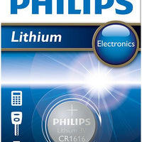 PHILIPS LITHIUM COIN CELL (CR1616) - 3V - NeonSales {{ shop.shopifyCountryName }}