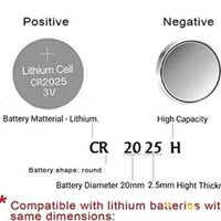 PHILIPS LITHIUM COIN CELL (CR2025) - 3V - NeonSales {{ shop.shopifyCountryName }}