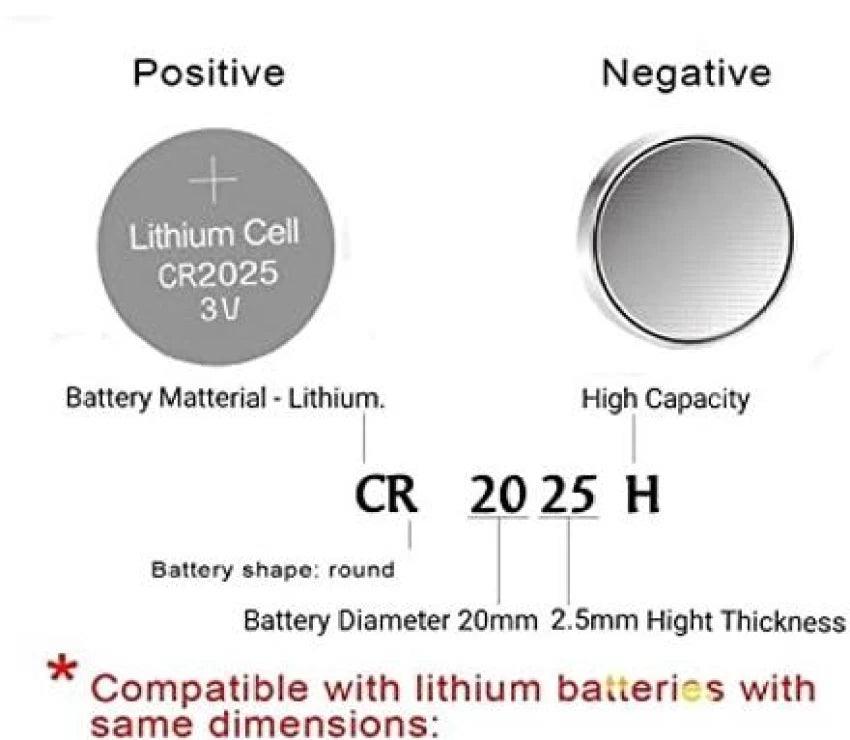 PHILIPS LITHIUM COIN CELL (CR2025) - 3V - NeonSales {{ shop.shopifyCountryName }}