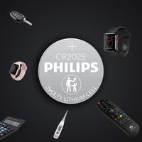 PHILIPS LITHIUM COIN CELL (CR2025) - 3V - NeonSales {{ shop.shopifyCountryName }}