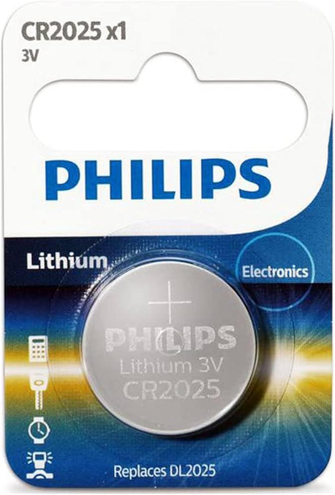 PHILIPS LITHIUM COIN CELL (CR2025) - 3V - NeonSales {{ shop.shopifyCountryName }}