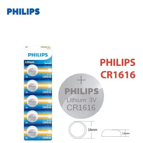 PHILIPS  LITHIUM COIN CELL (CR1616) - 3V