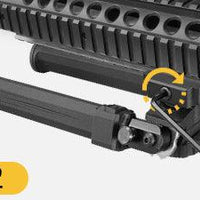 PICATINNY MOUNTED BIPOD, POLYMER (360 ROTATE) - NeonSales {{ shop.shopifyCountryName }}