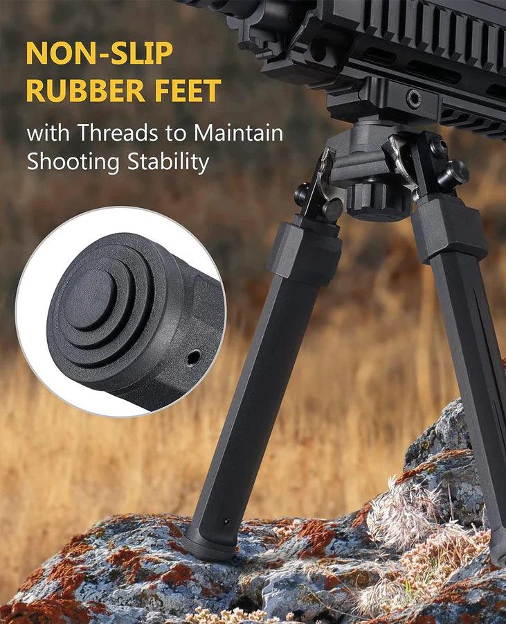 PICATINNY MOUNTED BIPOD, POLYMER (360 ROTATE) - NeonSales {{ shop.shopifyCountryName }}