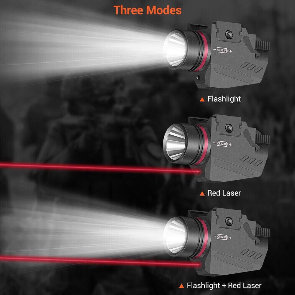 PICATINNY-MOUNTED FLASHLIGHT / LASER COMBO - NeonSales South Africa