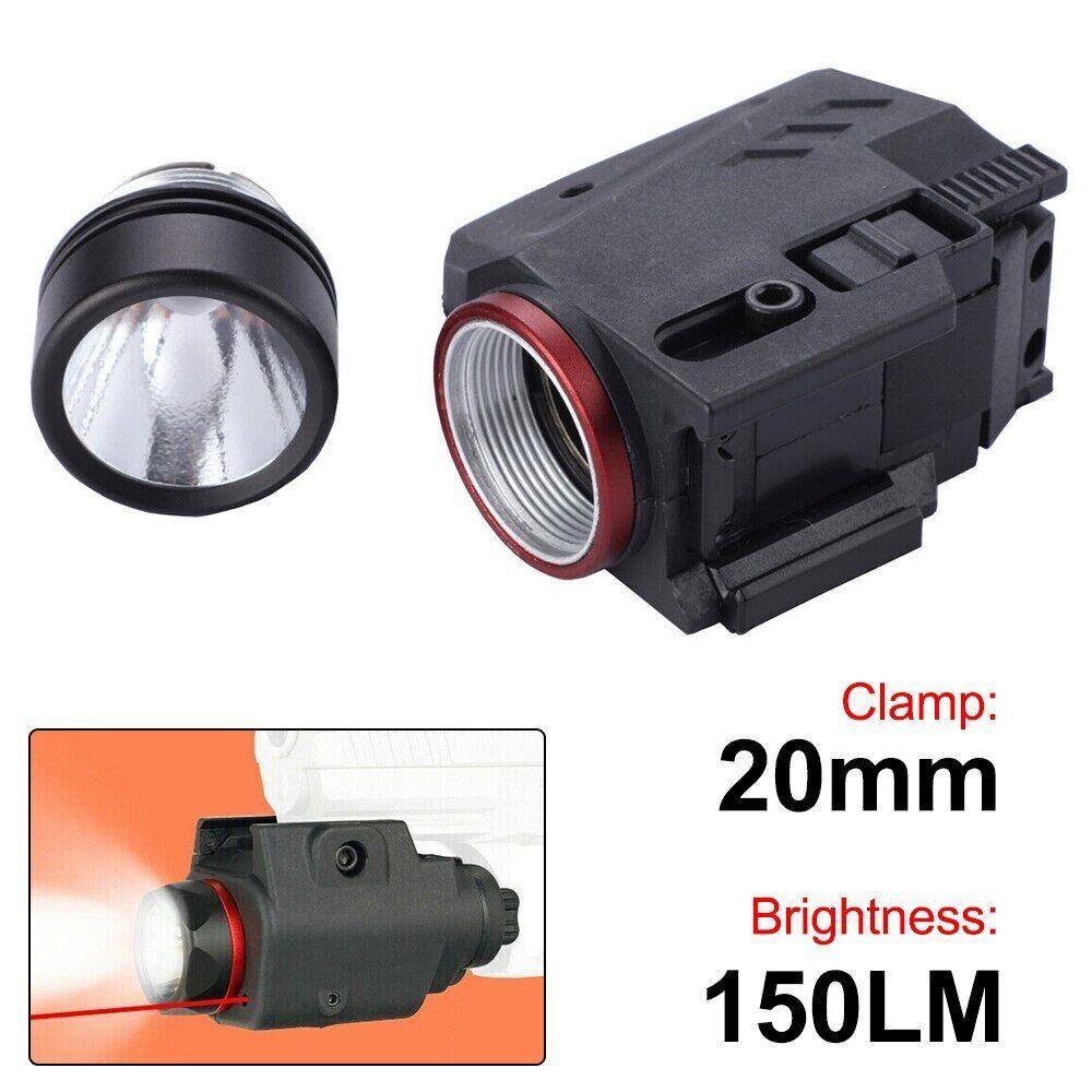 PICATINNY-MOUNTED FLASHLIGHT / LASER COMBO - NeonSales South Africa