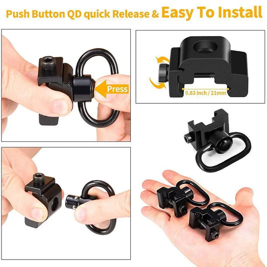 PICATINNY - QD SLING SOCKET W/ QD SLING SWIVEL - NeonSales {{ shop.shopifyCountryName }}