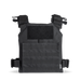 JY-115 black tactical plate carrier vest front