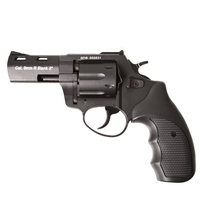 ZORAKI R2-TD BLANK REVOLVER 3" - BLACK