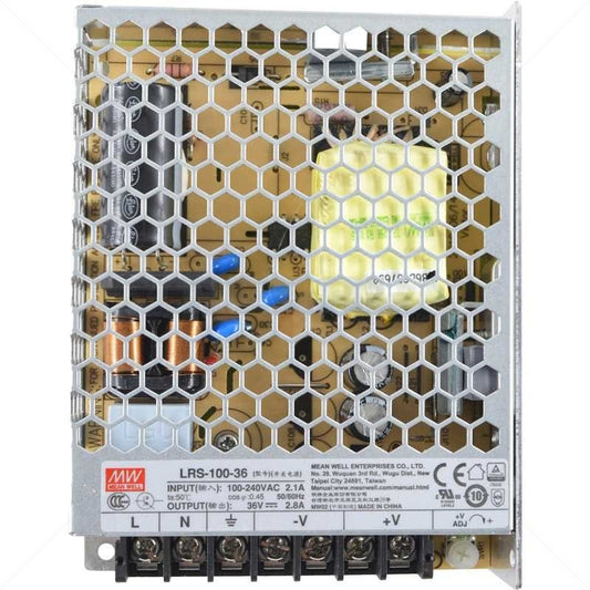 POWER SUPPLY 36VDC 2.8 AMP 100W