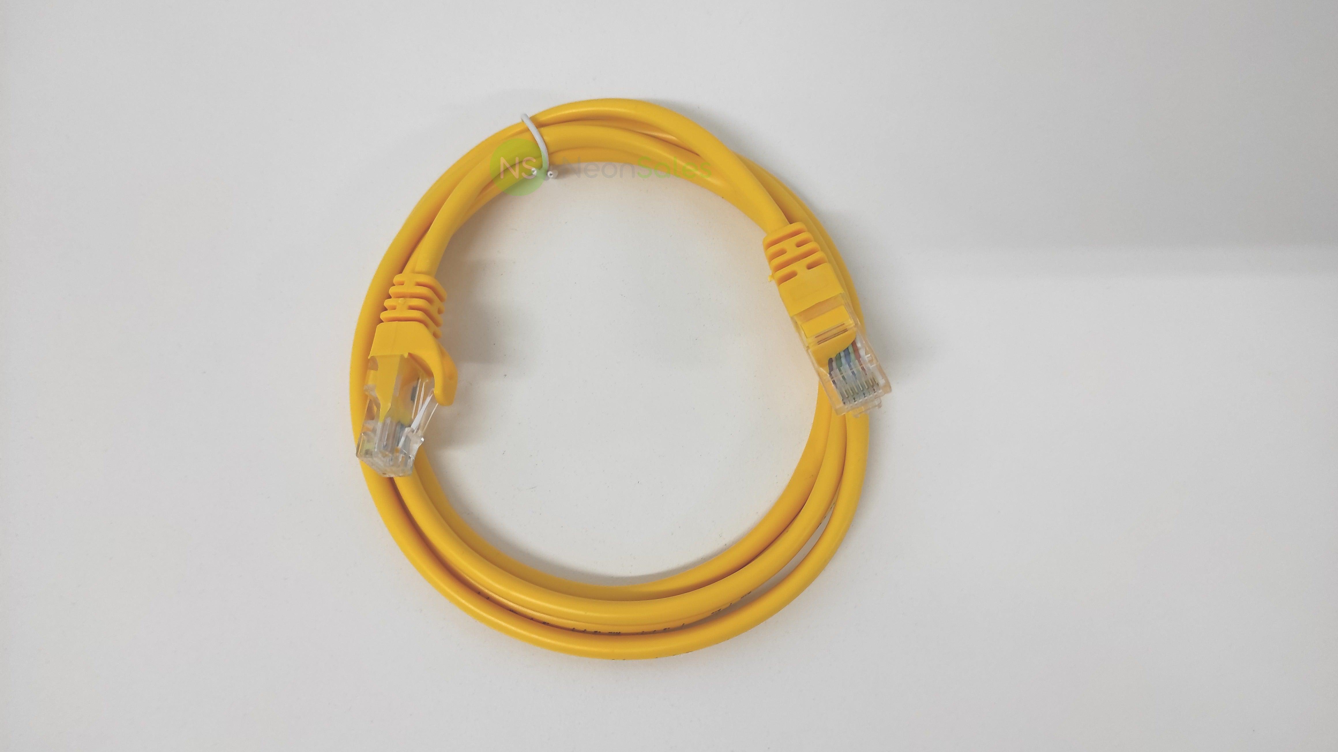 PREPACKED CAT5-E CABLE W/ RJ45 CONNECTORS, 1.5M - NeonSales {{ shop.shopifyCountryName }}
