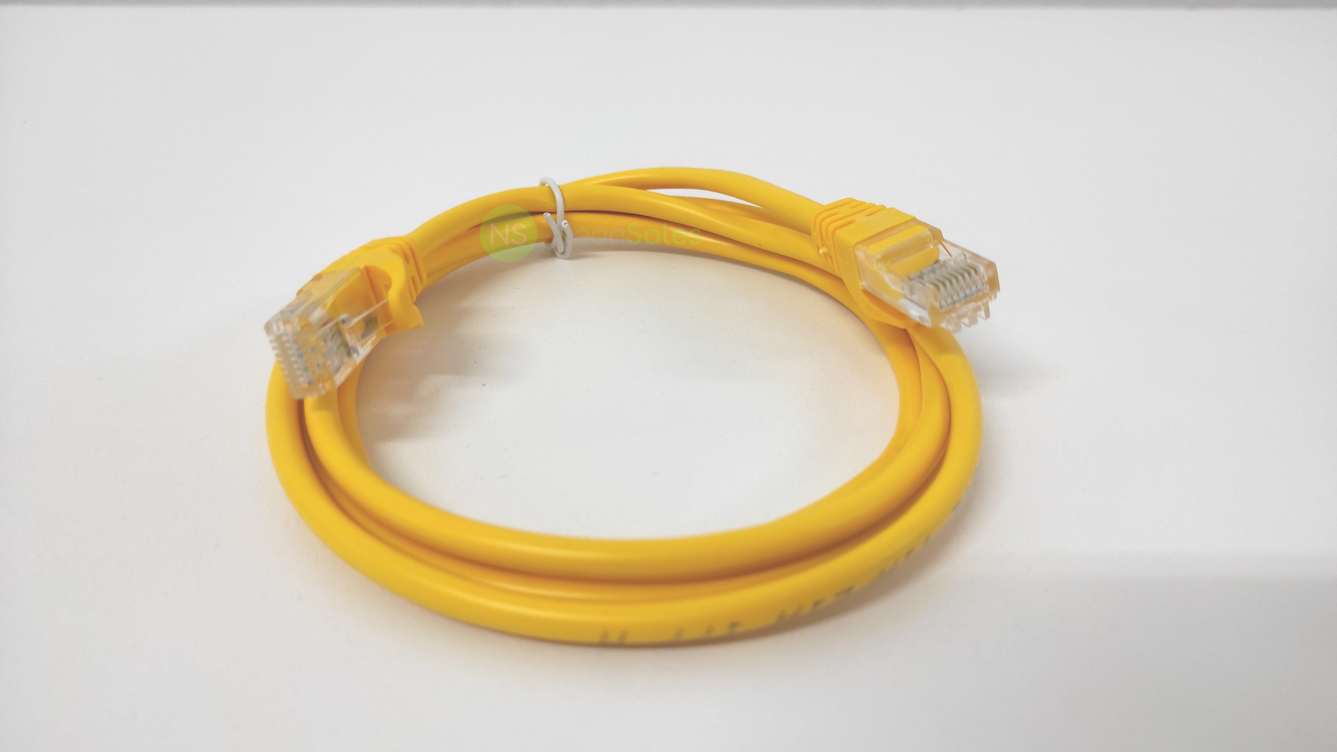 PREPACKED CAT5-E CABLE W/ RJ45 CONNECTORS, 1.5M - NeonSales South Africa