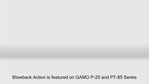 GAMO PT85 TACTICAL CO2 GAS PISTOL DUAL AMMO