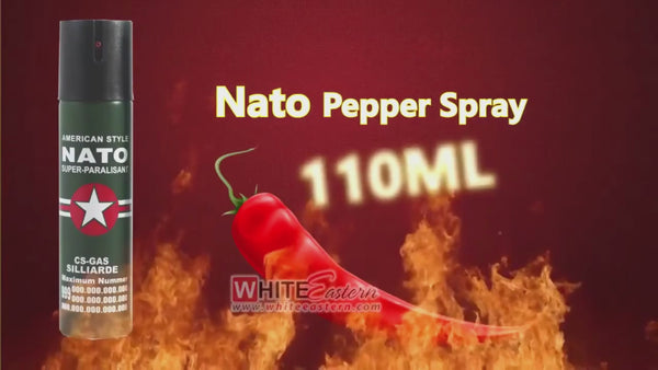 NATO TEAR GAS SPRAY (CS) - 110ML