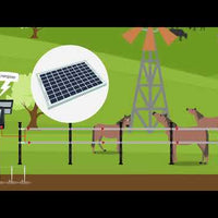 NEMTEK 114 LCD DRUID ELECTRIC FENCE ENERGIZER