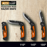 ACCUSHARP RAZOR KNIFE + 2 REPLACEMENT BLADES - NeonSales {{ shop.shopifyCountryName }}