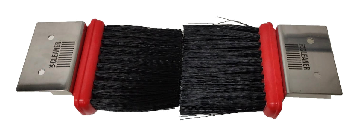 The Cleaner gate brush set, pair of sliding gate track brushes