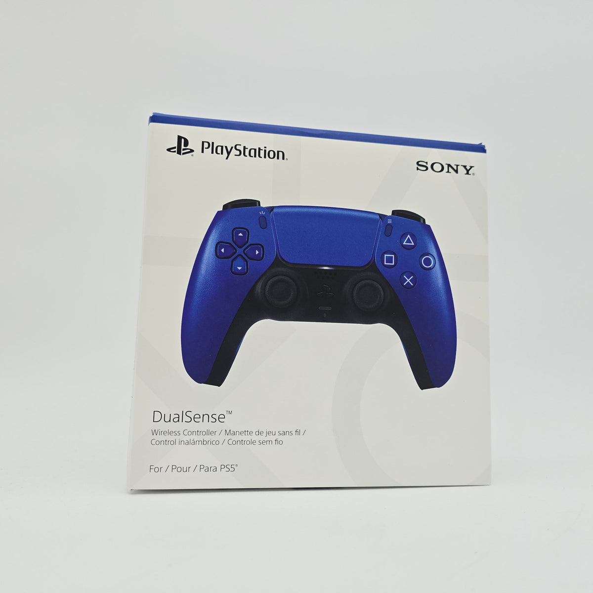 Sony DualSense Cobalt Blue wireless controller - retail box