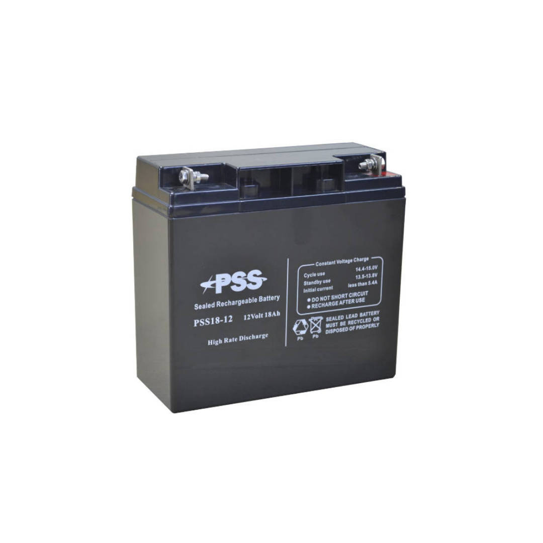 PSS PS18-12 12V 18AH SEALED LEAD-ACID BATTERY