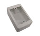 White PVC 4x2 surface mount electrical box