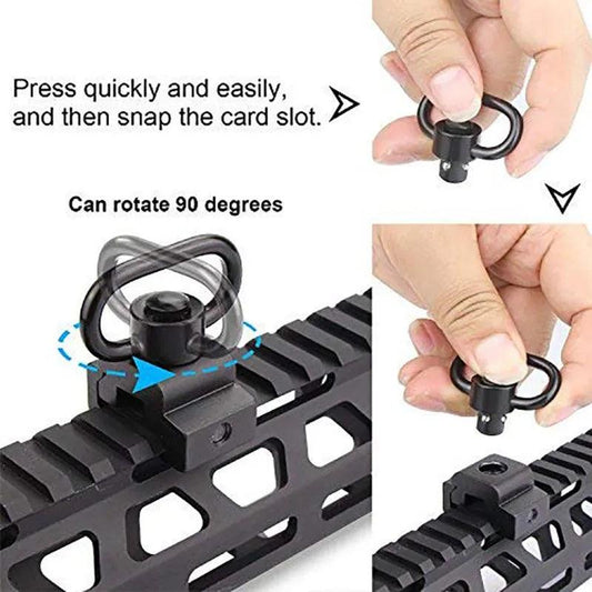 QD SLING SWIVEL ONLY, SOCKET-FITTED - FAS235 - NeonSales {{ shop.shopifyCountryName }}