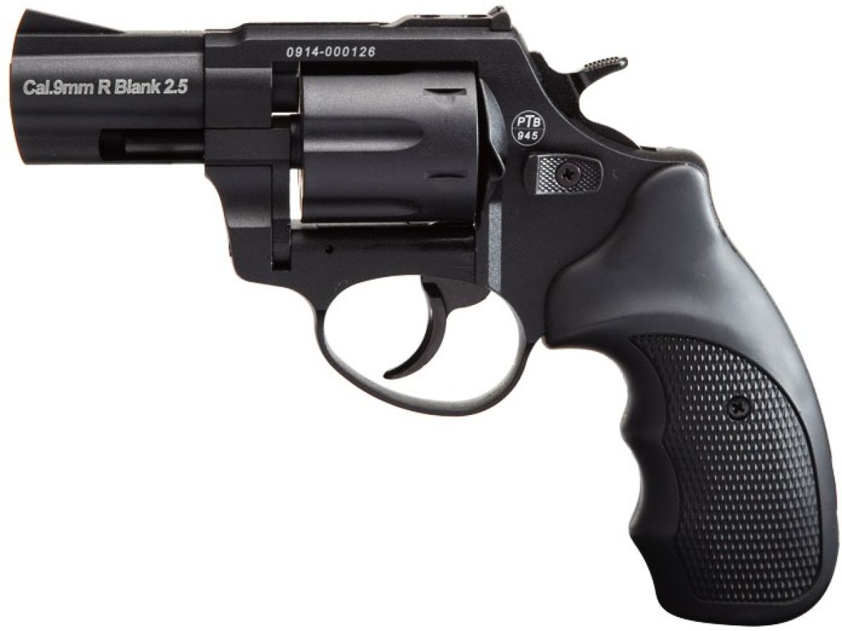 ZORAKI R1-TD BLANK REVOLVER 2.5" - BLACK