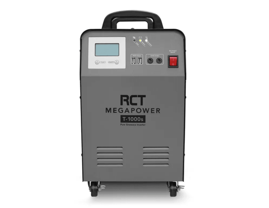 RCT MEGAPOWER 1000VA/1000W INVERTER TROLLEY - NeonSales {{ shop.shopifyCountryName }}