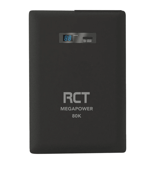 RCT MEGAPOWER PBS80AC LITHIUM POWER BANK - 80000MA - NeonSales {{ shop.shopifyCountryName }}