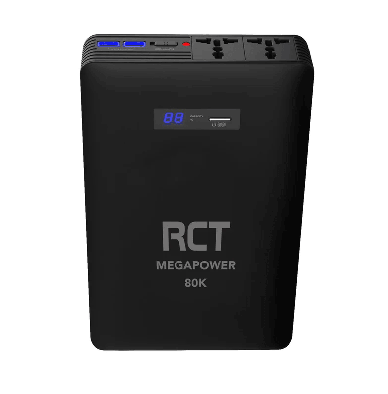 RCT MEGAPOWER PBS80AC LITHIUM POWER BANK - 80000MA - NeonSales {{ shop.shopifyCountryName }}