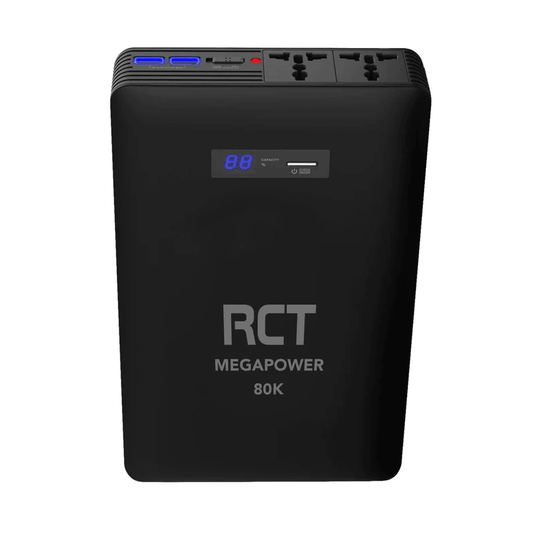 RCT MEGAPOWER PBS80AC LITHIUM POWER BANK - 80000MA - NeonSales {{ shop.shopifyCountryName }}