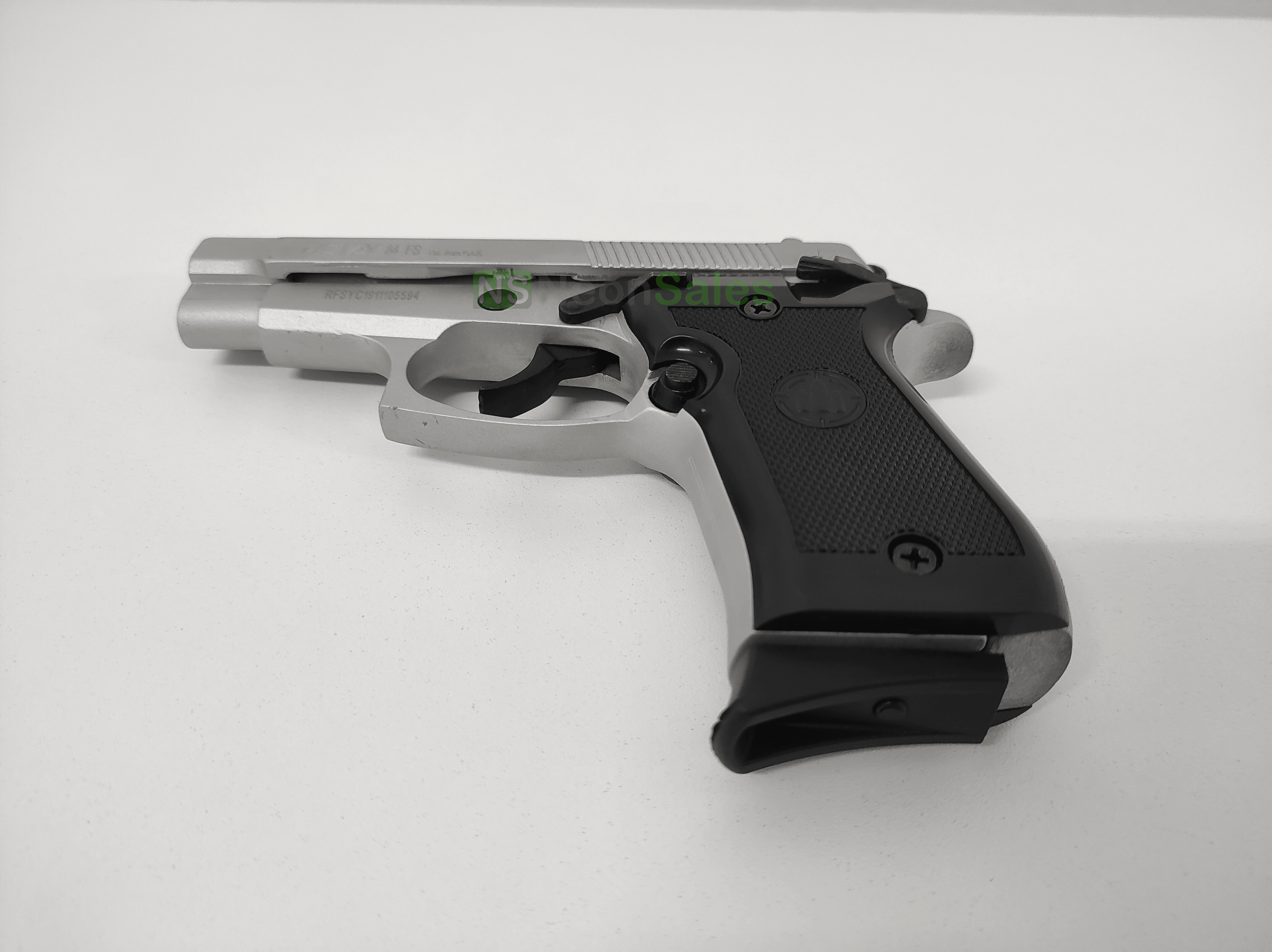 RETAY 84FS BLANK GUN - MATT CHROME - NeonSales {{ shop.shopifyCountryName }}