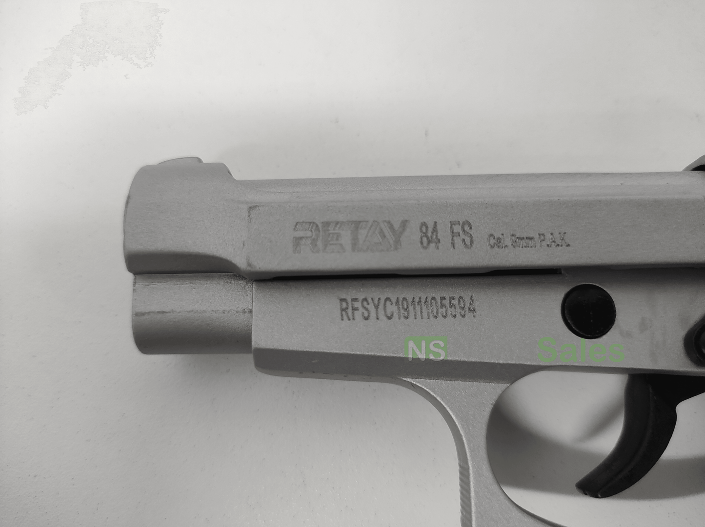RETAY 84FS BLANK GUN - MATT CHROME - NeonSales {{ shop.shopifyCountryName }}