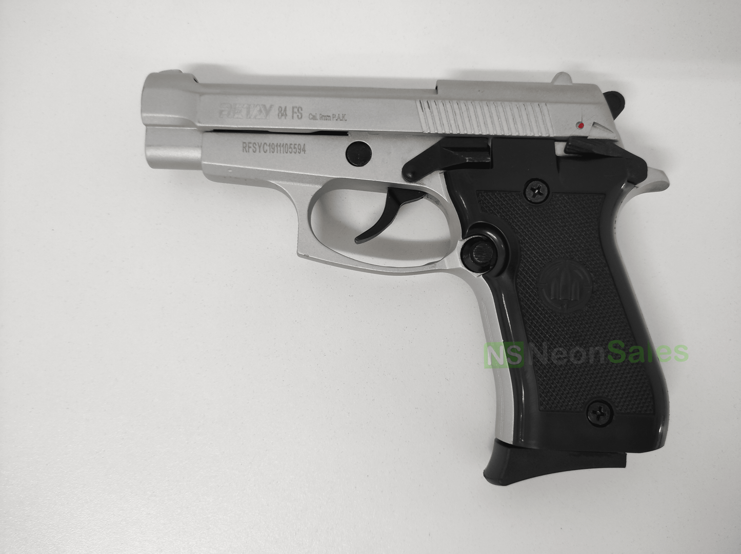 RETAY 84FS BLANK GUN - MATT CHROME - NeonSales {{ shop.shopifyCountryName }}