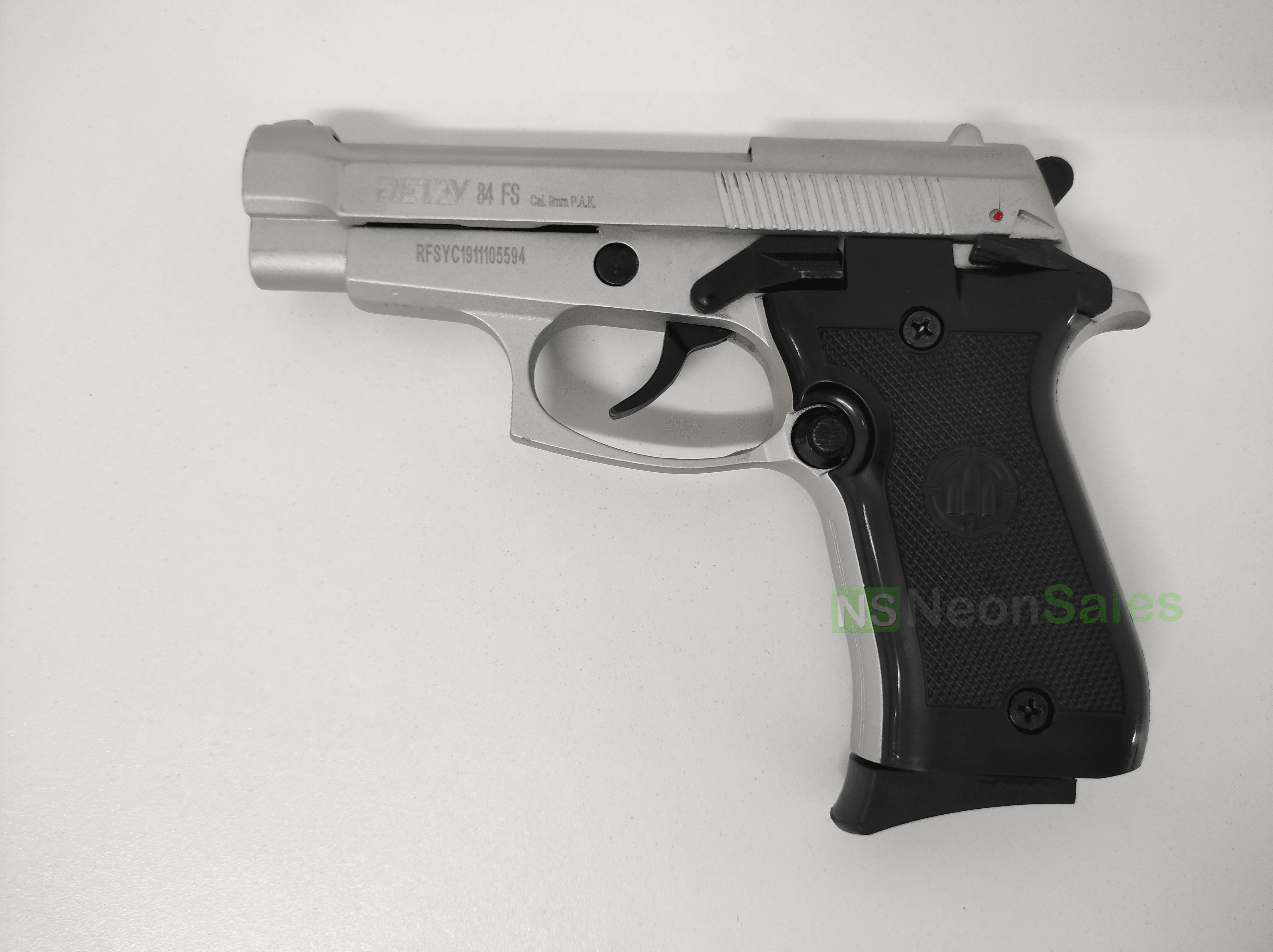 RETAY 84FS BLANK GUN - MATT CHROME - NeonSales {{ shop.shopifyCountryName }}