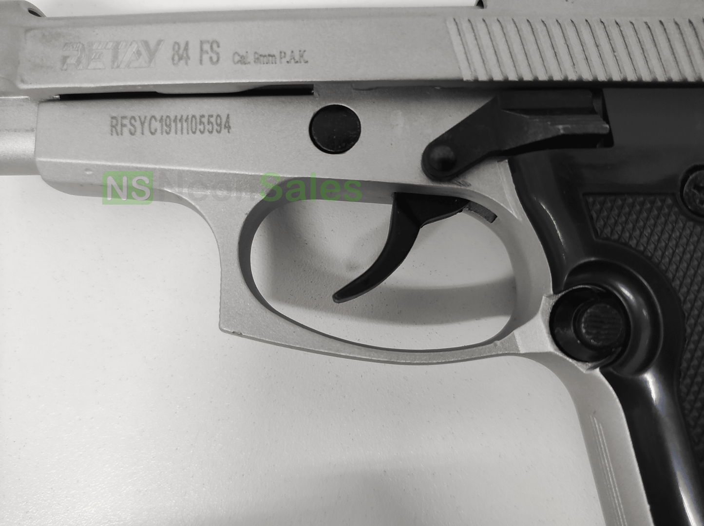 RETAY 84FS BLANK GUN - MATT CHROME - NeonSales {{ shop.shopifyCountryName }}