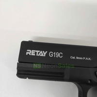 RETAY G19C BLANK GUN - BLACK - NeonSales {{ shop.shopifyCountryName }}