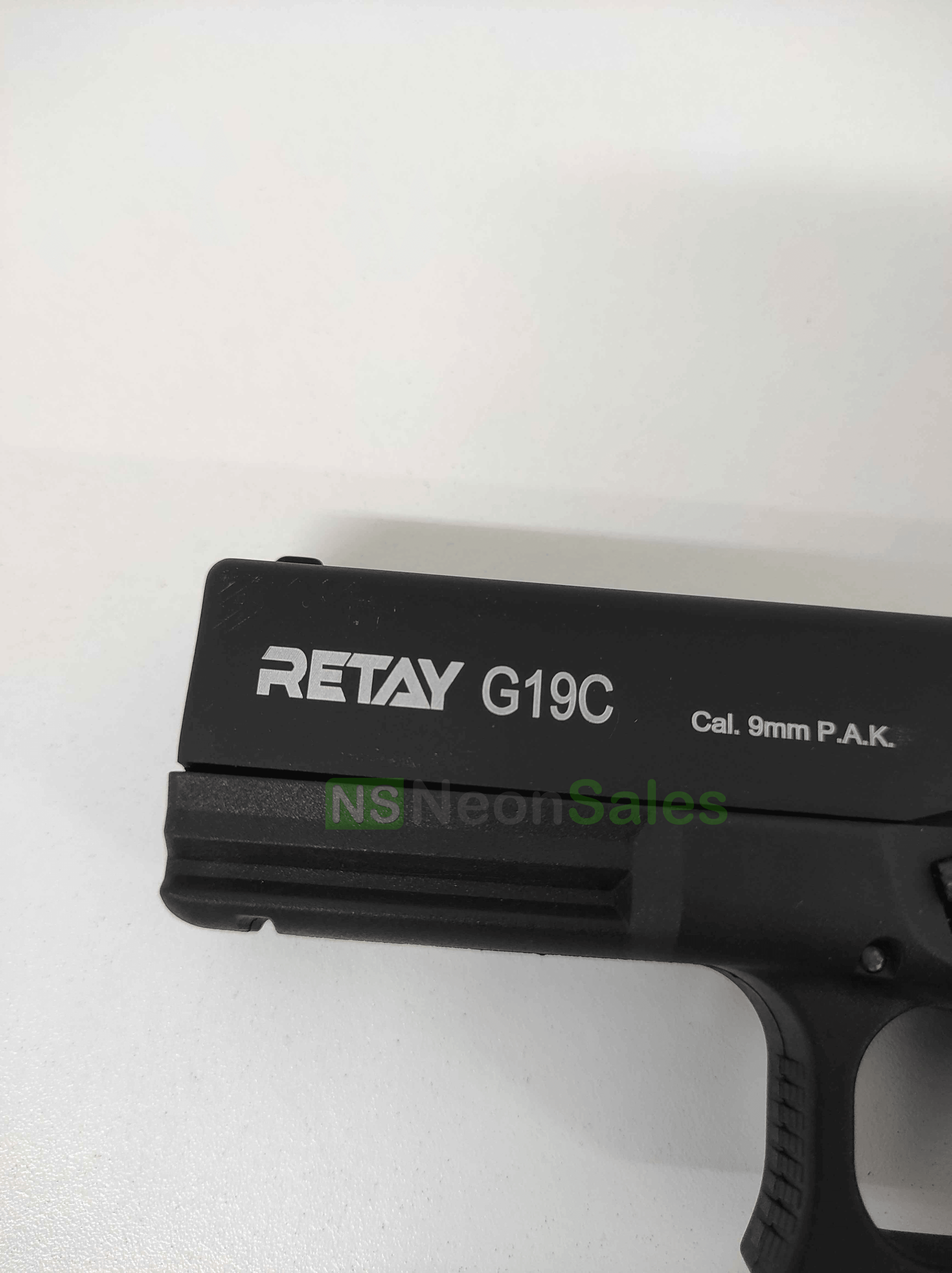 RETAY G19C BLANK GUN - BLACK - NeonSales South Africa