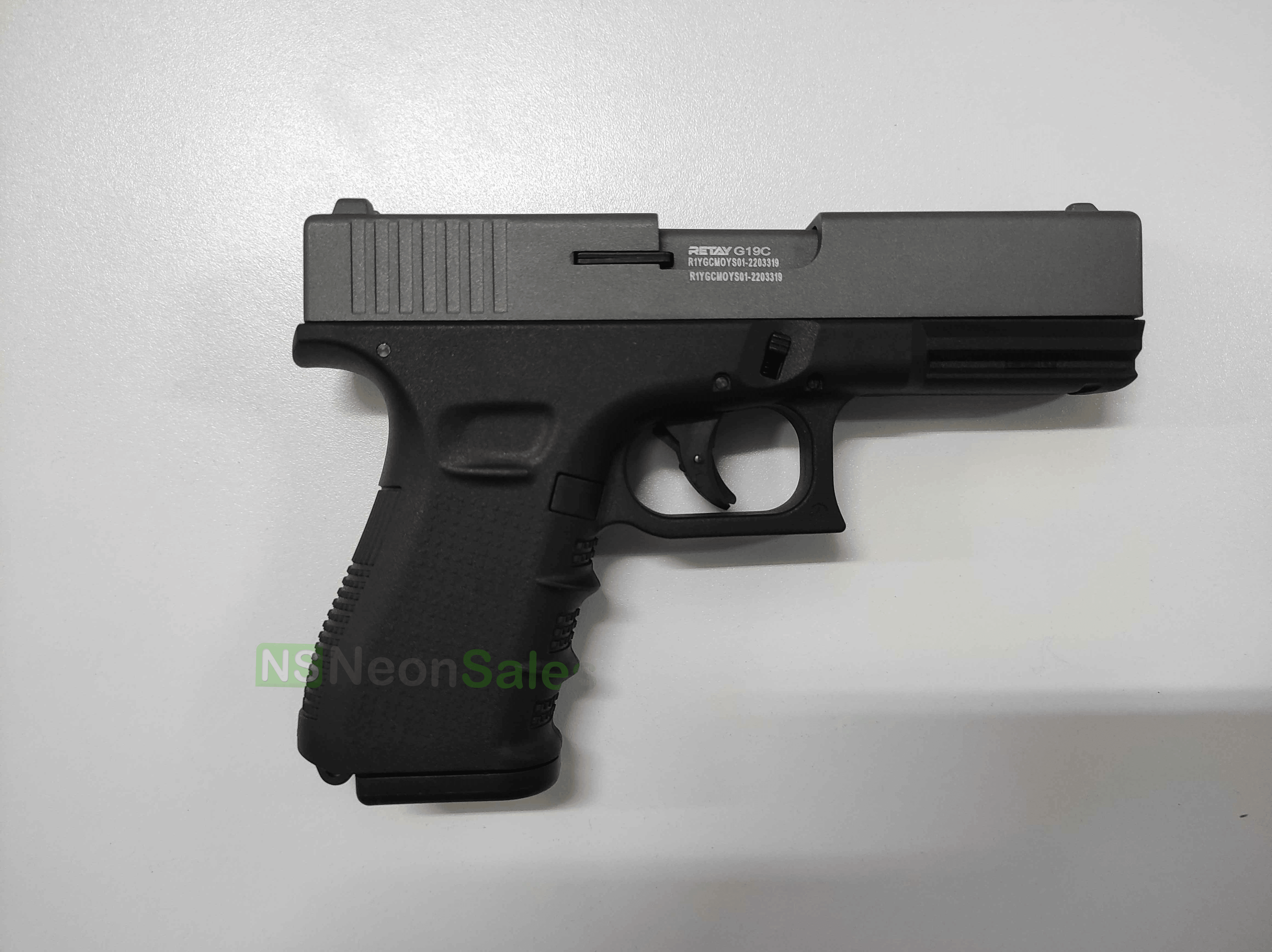 RETAY G19C BLANK GUN - FUME - NeonSales {{ shop.shopifyCountryName }}