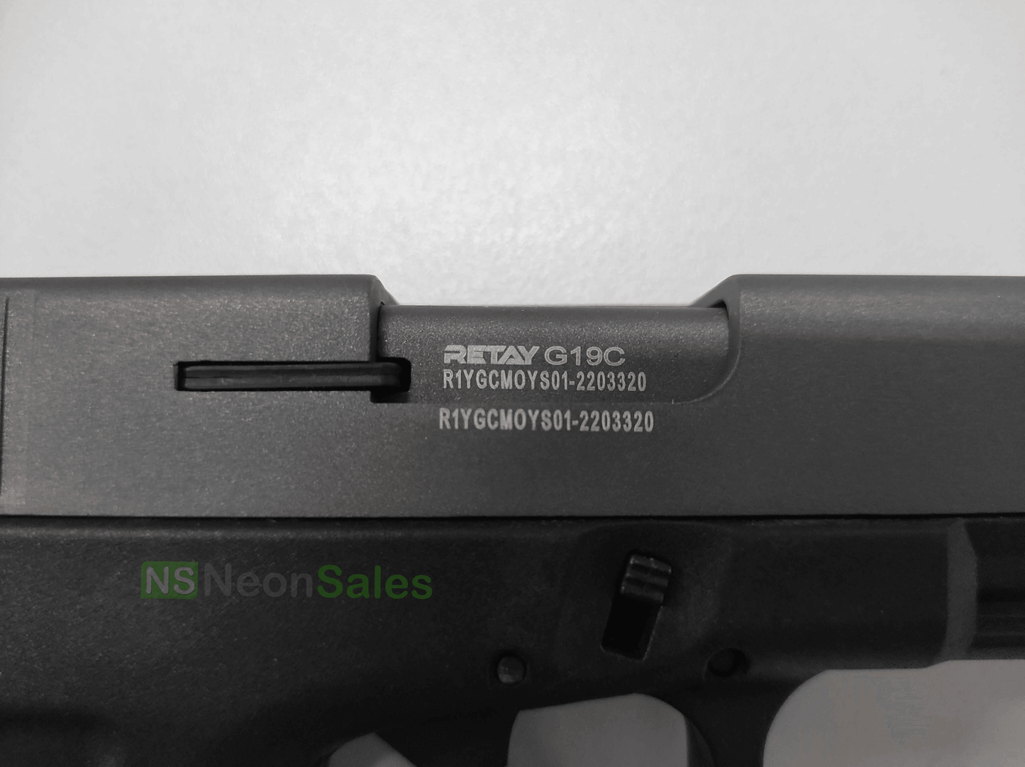 RETAY G19C BLANK GUN - FUME - NeonSales {{ shop.shopifyCountryName }}