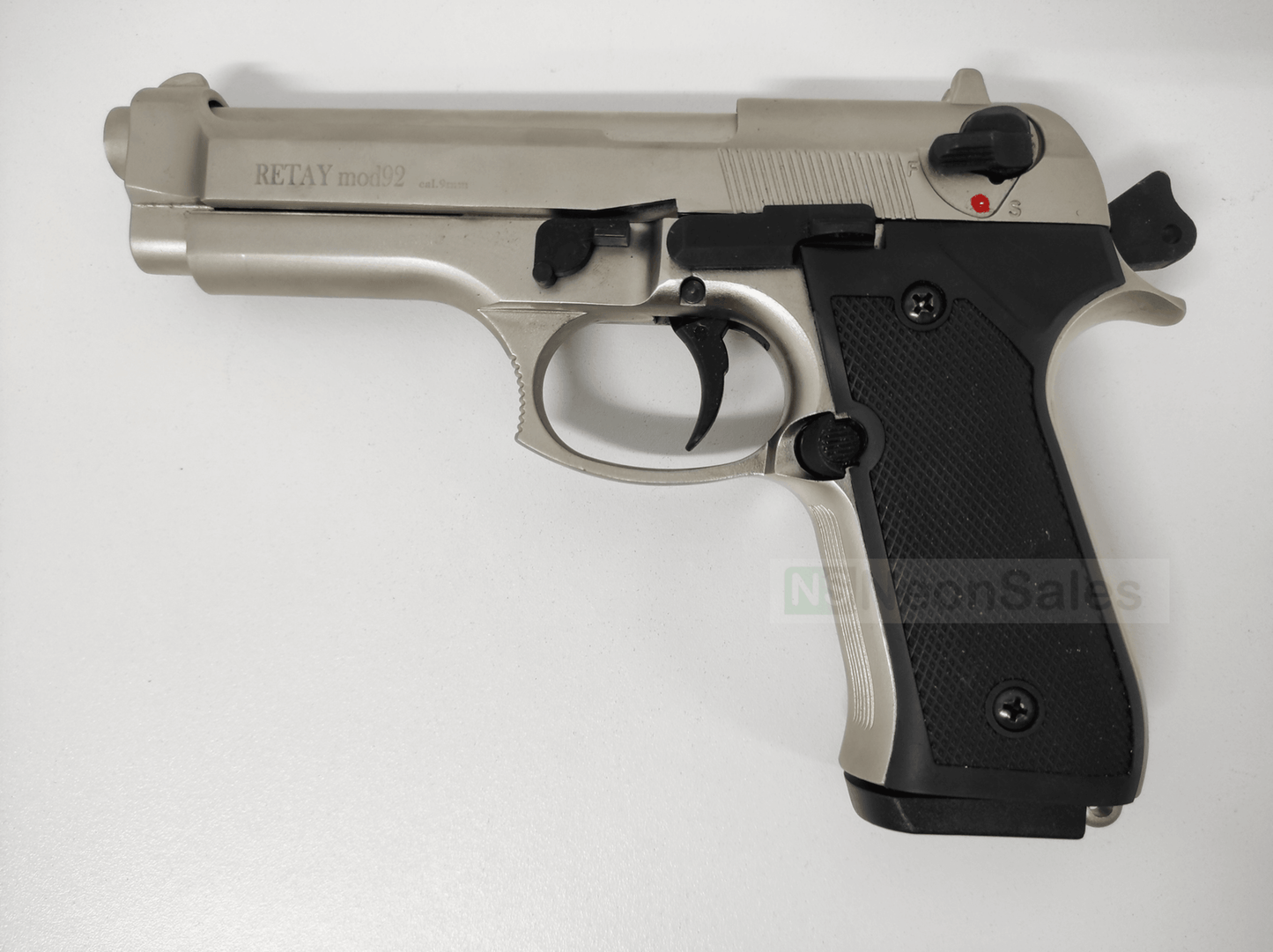 RETAY MOD 92 BLANK GUN - FULL SATIN - NeonSales {{ shop.shopifyCountryName }}
