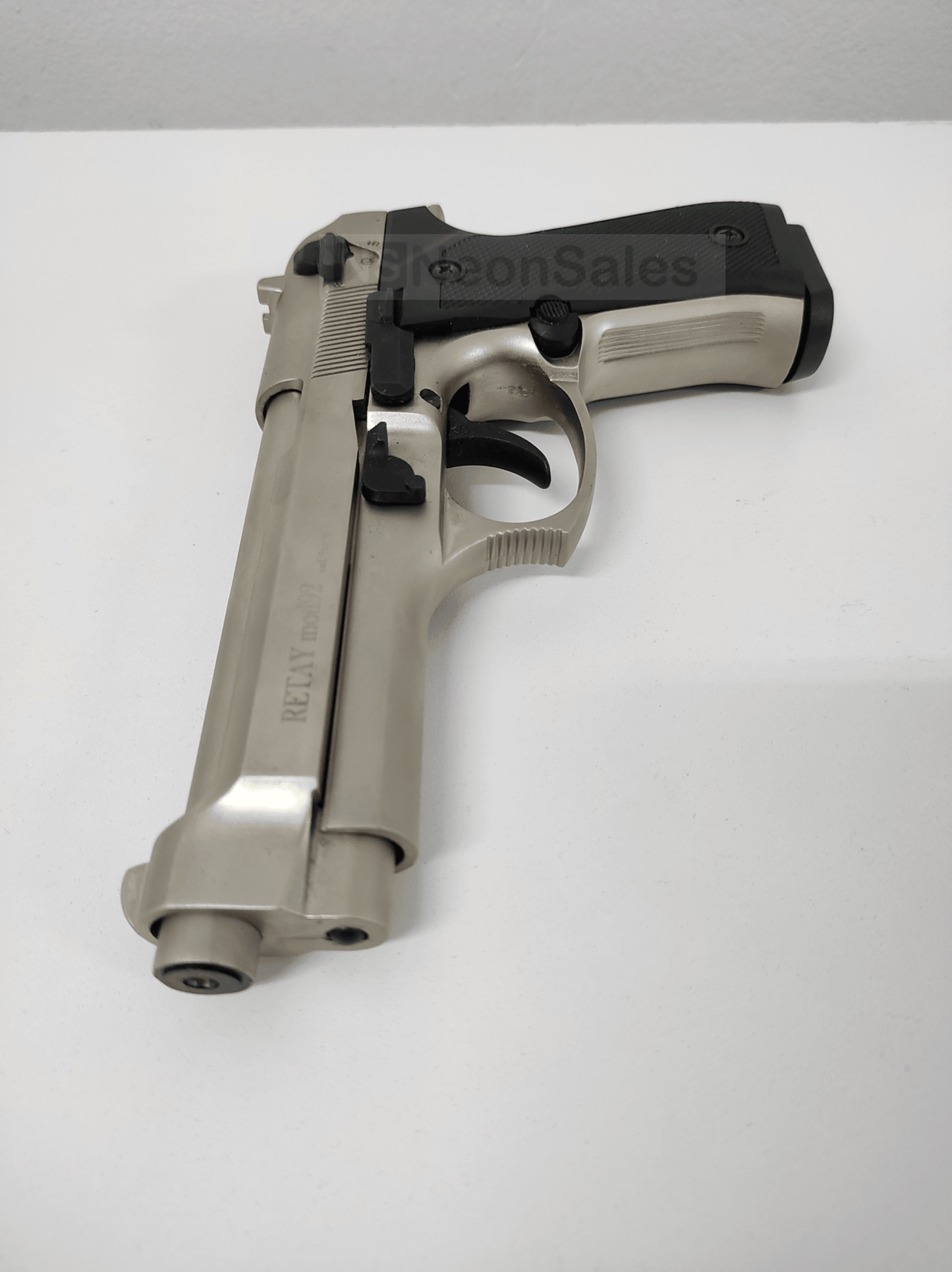 RETAY MOD 92 BLANK GUN - FULL SATIN - NeonSales {{ shop.shopifyCountryName }}