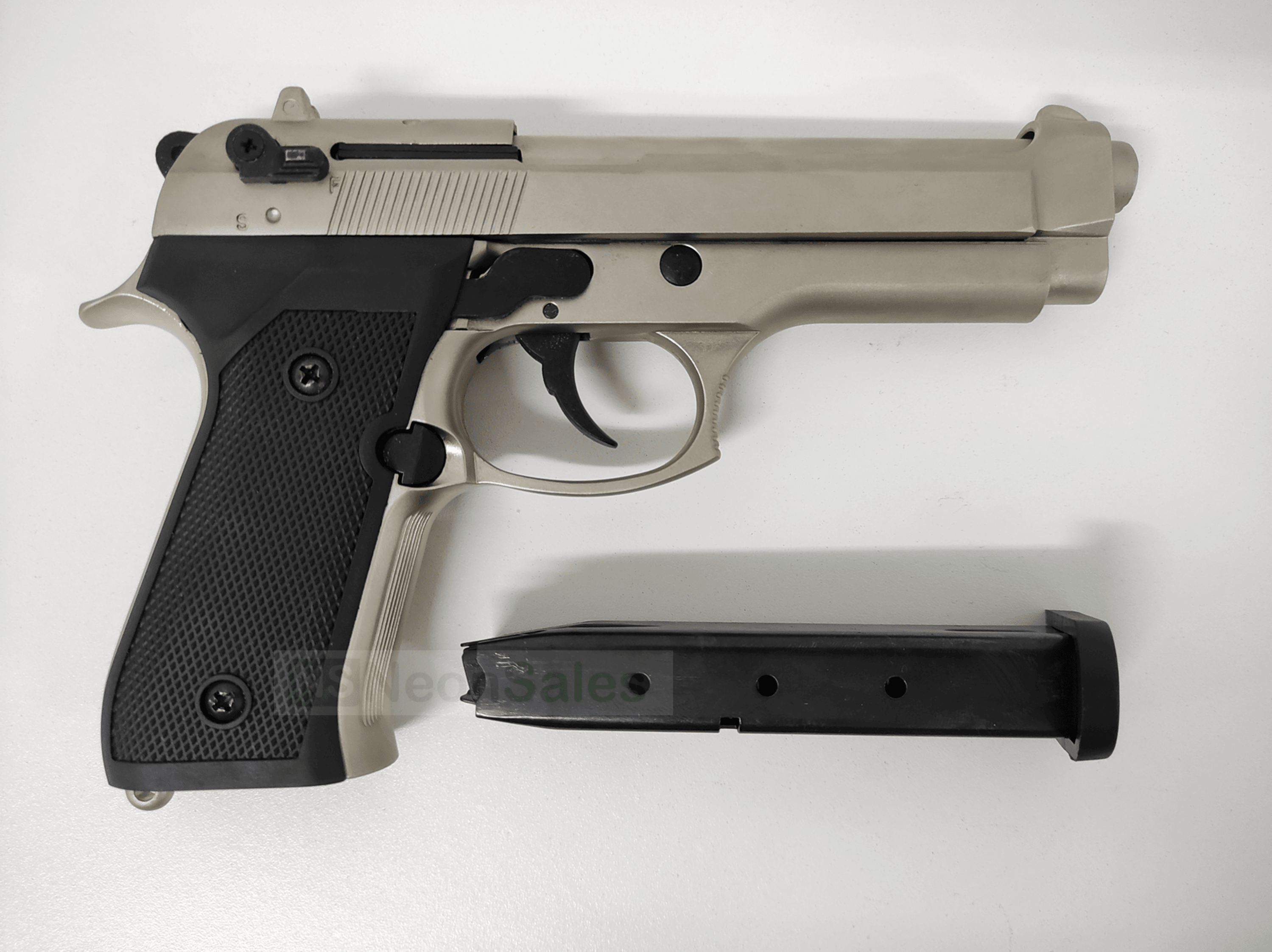 RETAY MOD 92 BLANK GUN - FULL SATIN - NeonSales South Africa