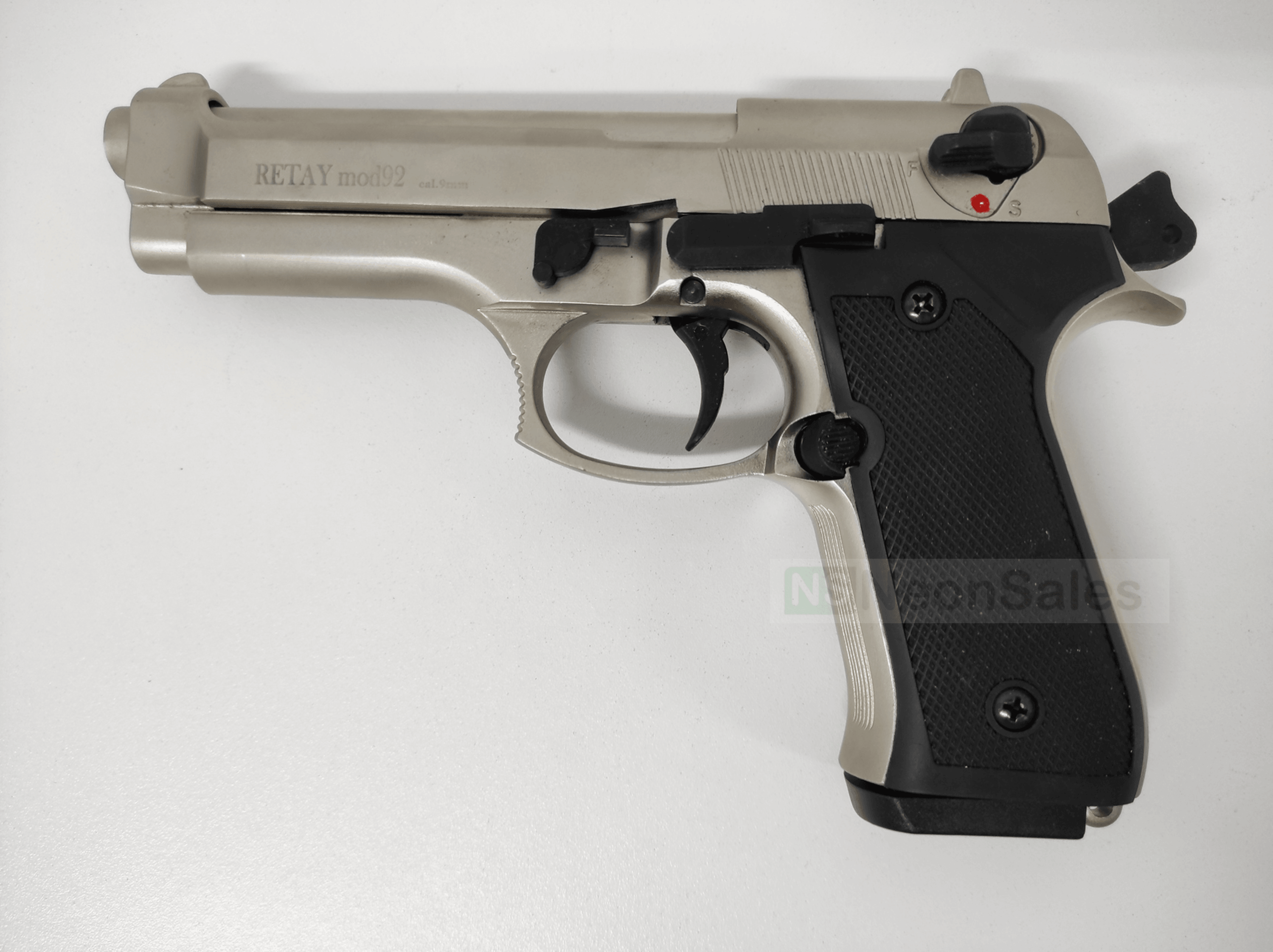 RETAY MOD 92 BLANK GUN - FULL SATIN - NeonSales South Africa