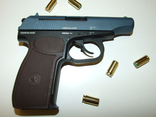RETAY PM MAKAROV BLANK GUN - BLACK - NeonSales {{ shop.shopifyCountryName }}