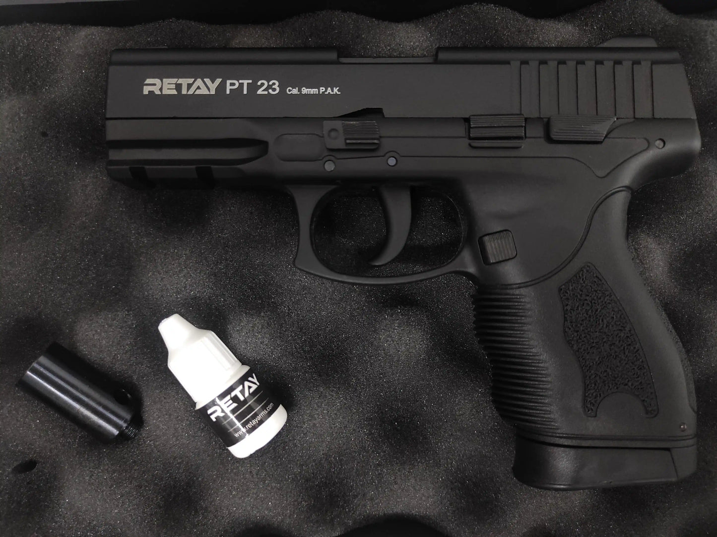 RETAY PT23 BLANK GUN - BLACK - NeonSales {{ shop.shopifyCountryName }}
